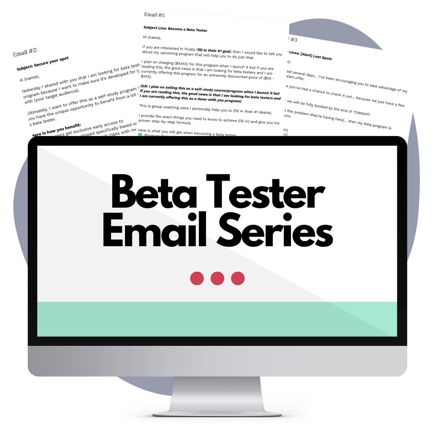 Beta Tester Email Swipe Copy